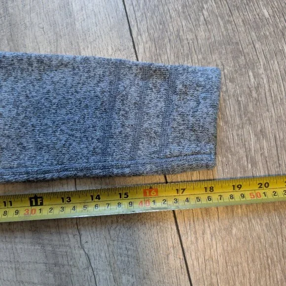 The North Face Crescent Sunset Hooded Full Zip Sweater S Gorpcore Cozy Minimal - Picture 12 of 13